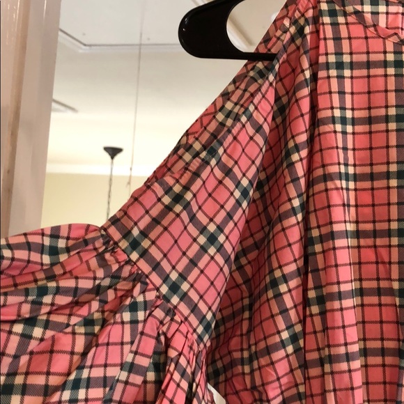 H&M plaid cold shoulder dress - Picture 2 of 5